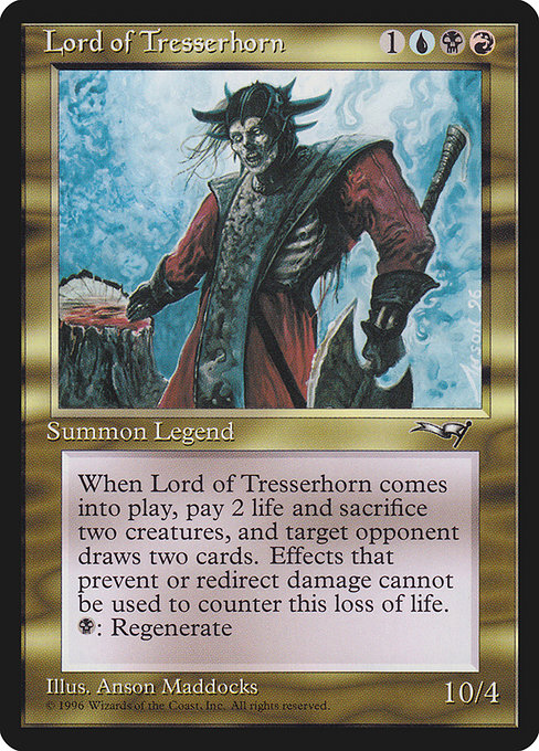 Lord of Tresserhorn - Alliances Rare Card