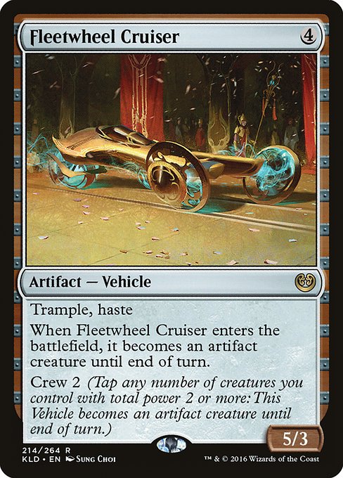 Fleetwheel Cruiser - Kaladesh Rare Card