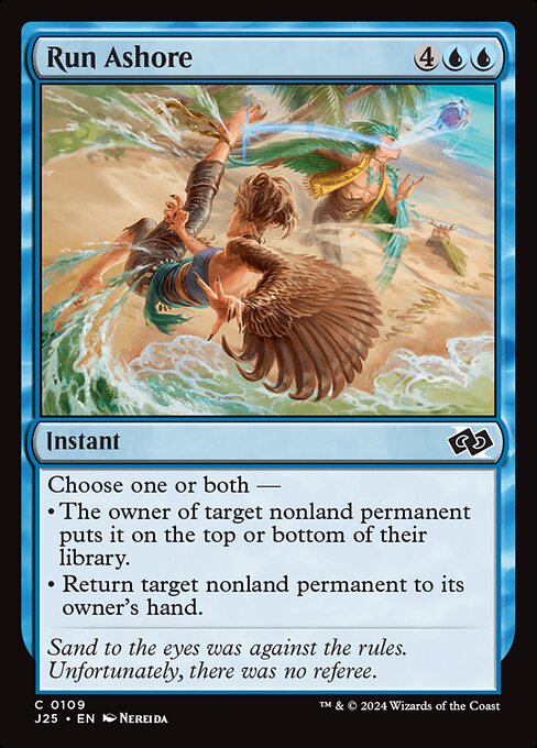 Run Ashore - Foundations Jumpstart Common Card