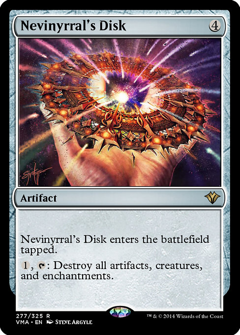 Nevinyrral's Disk - Vintage Masters Rare Card