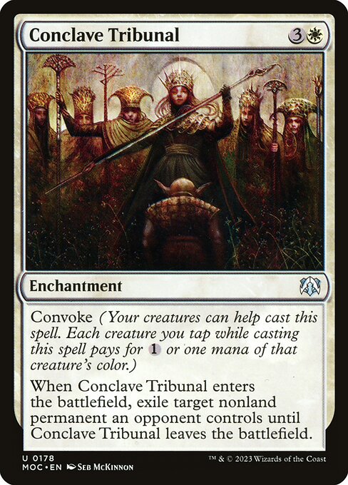 Conclave Tribunal - March of the Machine Commander Uncommon Card