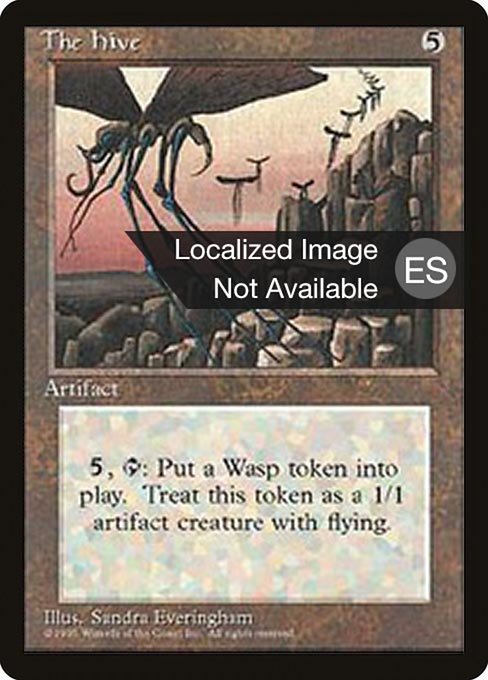 The Hive - Fourth Edition Foreign Black Border Rare Card