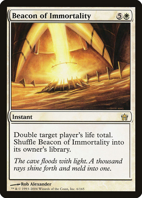 Beacon of Immortality - Fifth Dawn Rare Card
