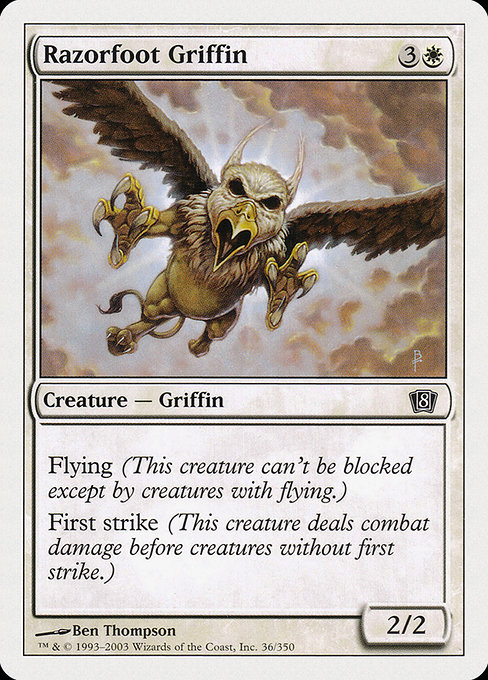 Razorfoot Griffin - Eighth Edition Common Card
