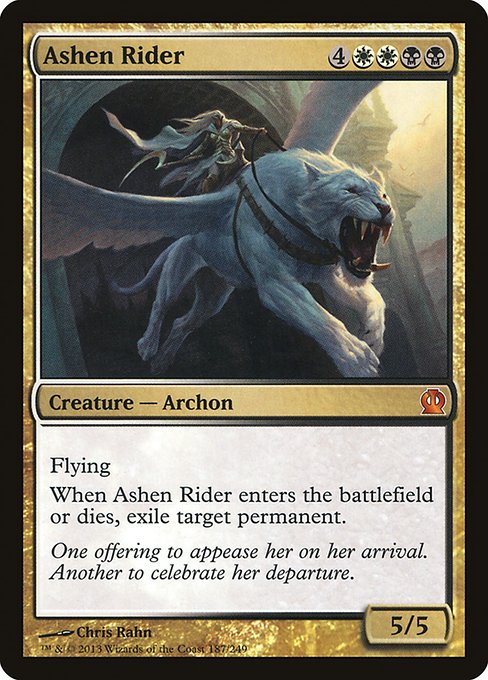 Ashen Rider - Theros Mythic Card