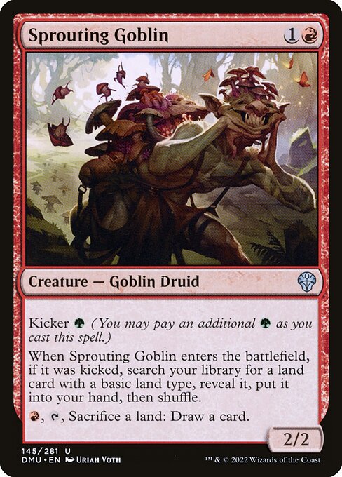 Sprouting Goblin - Dominaria United Uncommon Card
