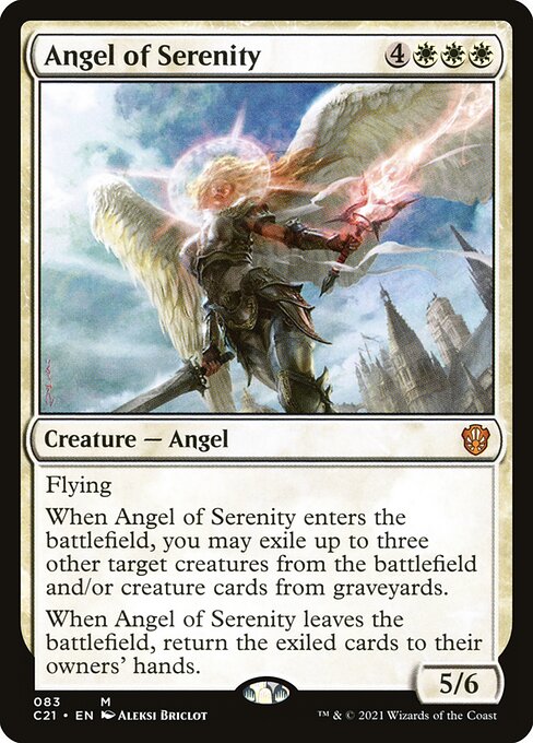 Angel of Serenity - Commander 2021 Mythic Card