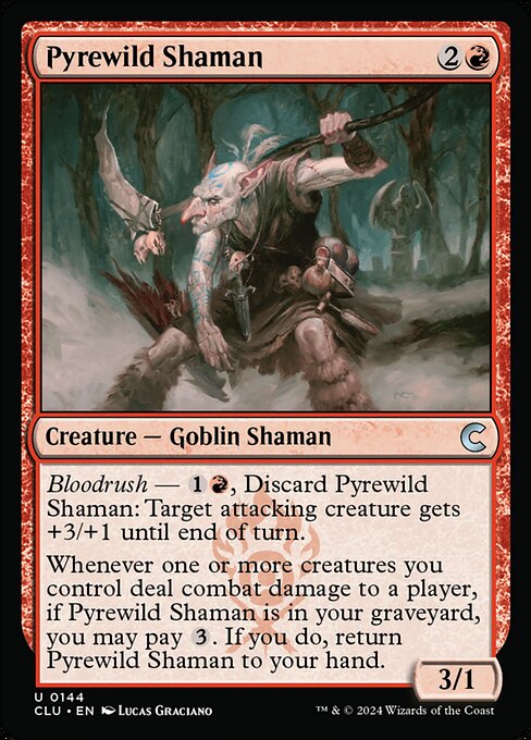 Pyrewild Shaman - Ravnica: Clue Edition Uncommon Card