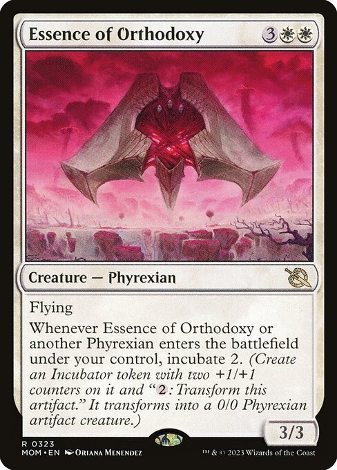 Essence of Orthodoxy - March of the Machine Rare Card