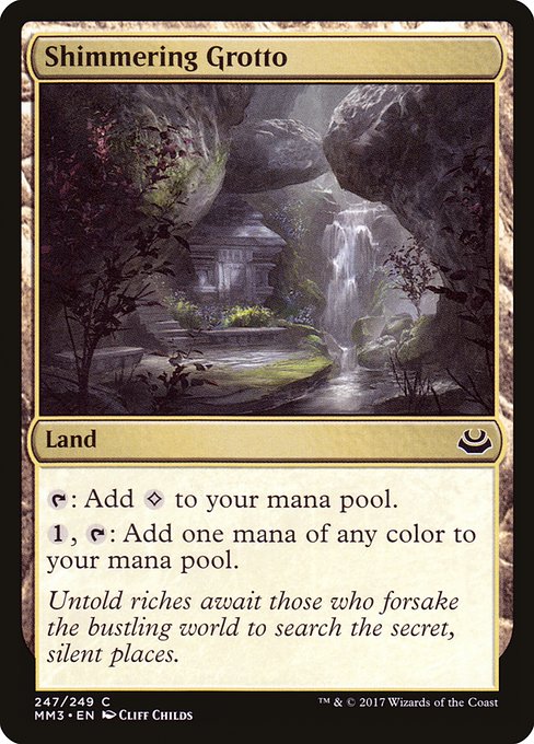 Shimmering Grotto - Modern Masters 2017 Common Card