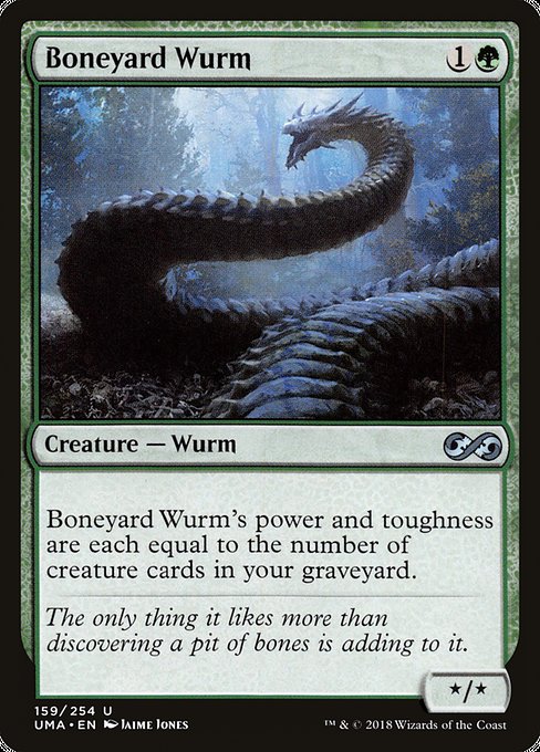 Boneyard Wurm - Ultimate Masters Uncommon Card