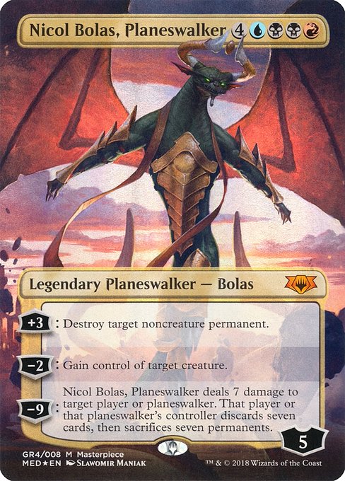Nicol Bolas, Planeswalker - Mythic Edition Mythic Card