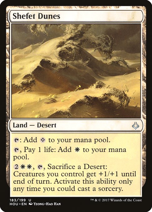 Shefet Dunes - Hour of Devastation Uncommon Card