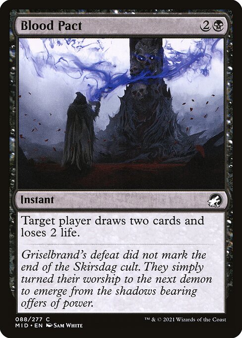 Blood Pact - Innistrad: Midnight Hunt Common Card