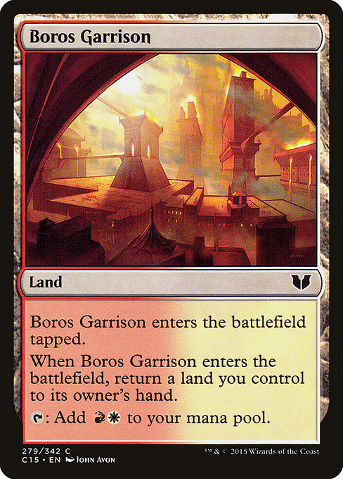 Boros Garrison - Commander 2015 Common Card