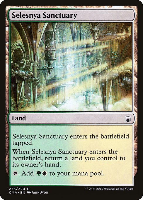 Selesnya Sanctuary - Commander Anthology Common Card