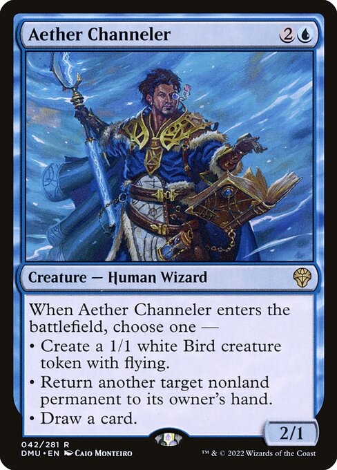Aether Channeler - Dominaria United Rare Card