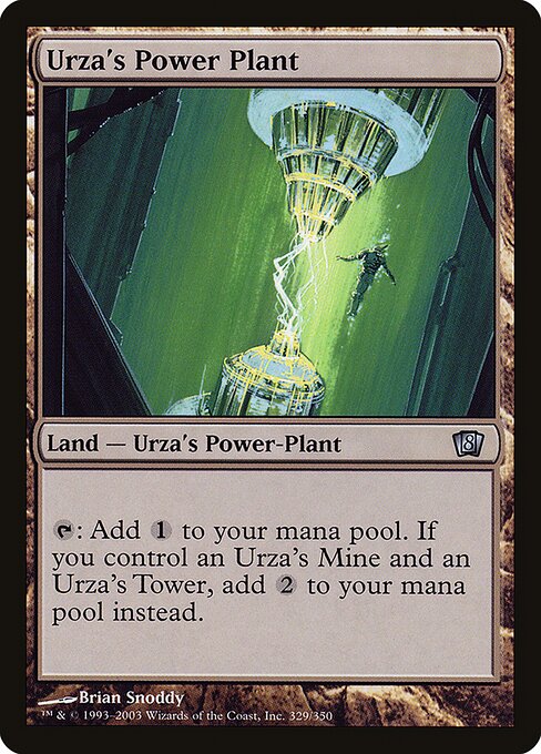 Urza's Power Plant - Eighth Edition Uncommon Card