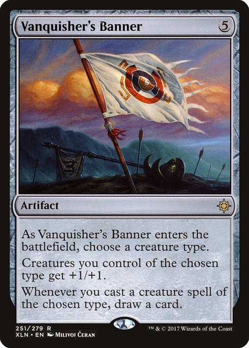 Vanquisher's Banner - Ixalan Rare Card