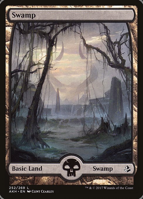 Swamp - Amonkhet Common Card