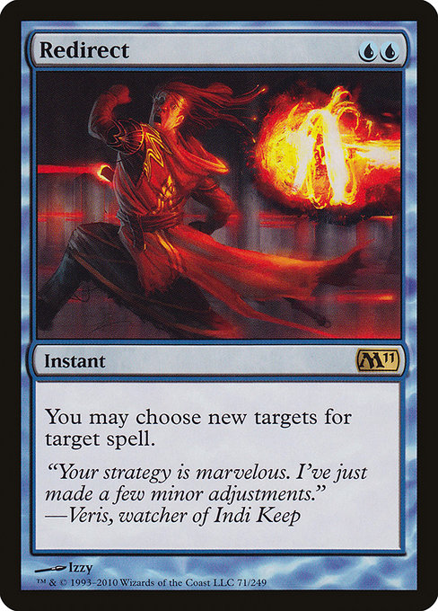 Redirect - Magic 2011 Rare Card