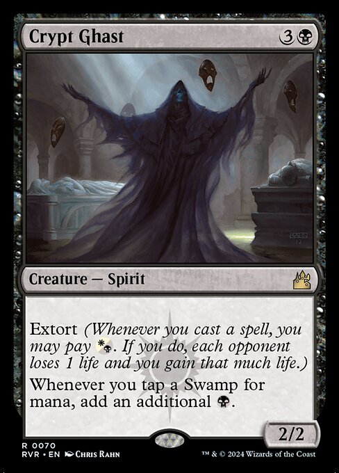 Crypt Ghast - Ravnica Remastered Rare Card