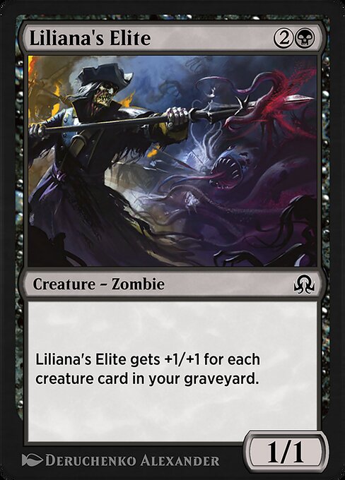Liliana's Elite - Shadows over Innistrad Remastered Common Card