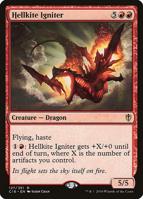 Hellkite Igniter - Commander 2016 Rare Card