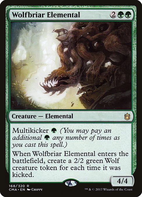 Wolfbriar Elemental - Commander Anthology Rare Card