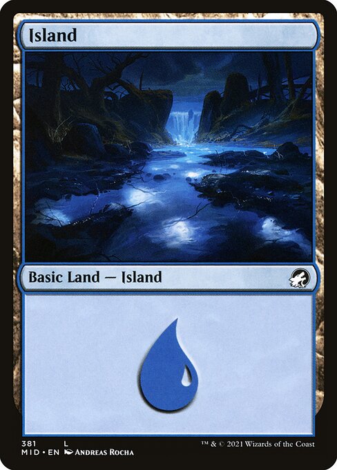 Island - Innistrad: Midnight Hunt Common Card
