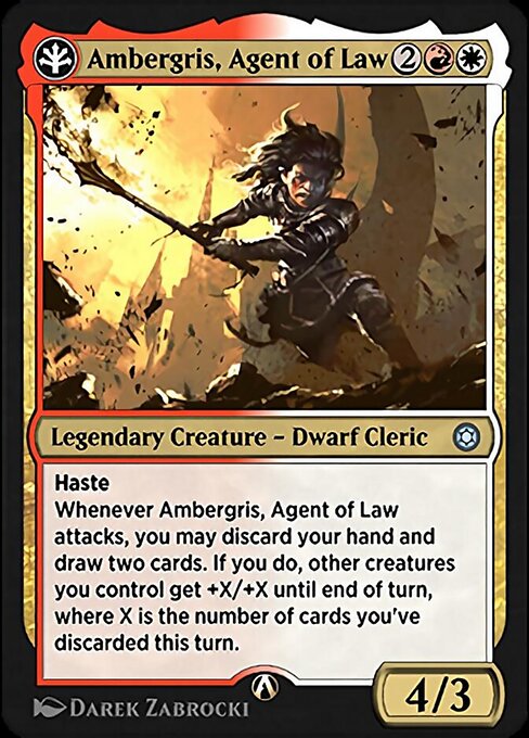 Ambergris, Agent of Law - Alchemy Horizons: Baldur's Gate Uncommon Card