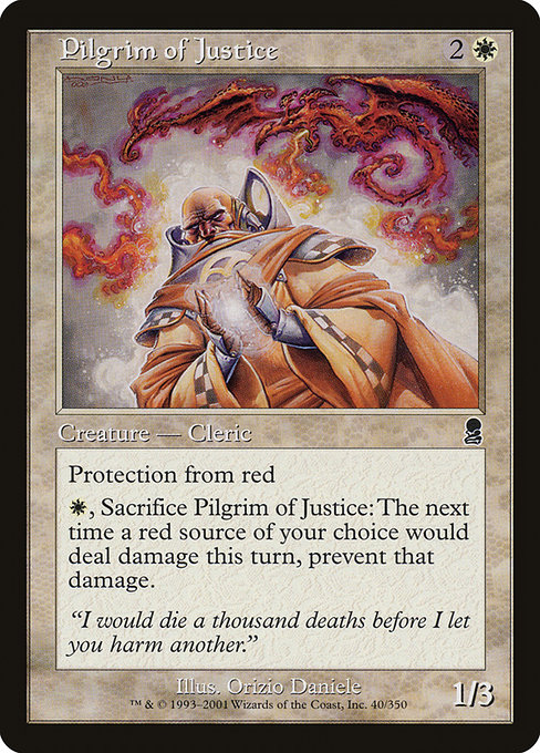 Pilgrim of Justice - Odyssey Common Card