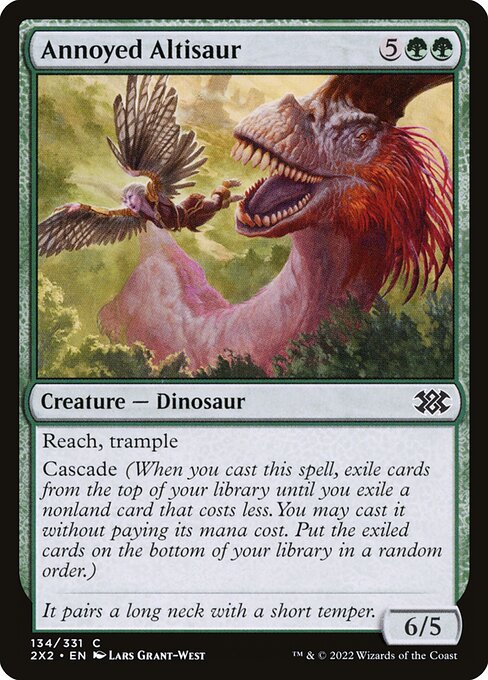 Annoyed Altisaur - Double Masters 2022 Common Card