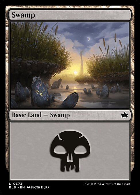 Swamp - Bloomburrow Common Card
