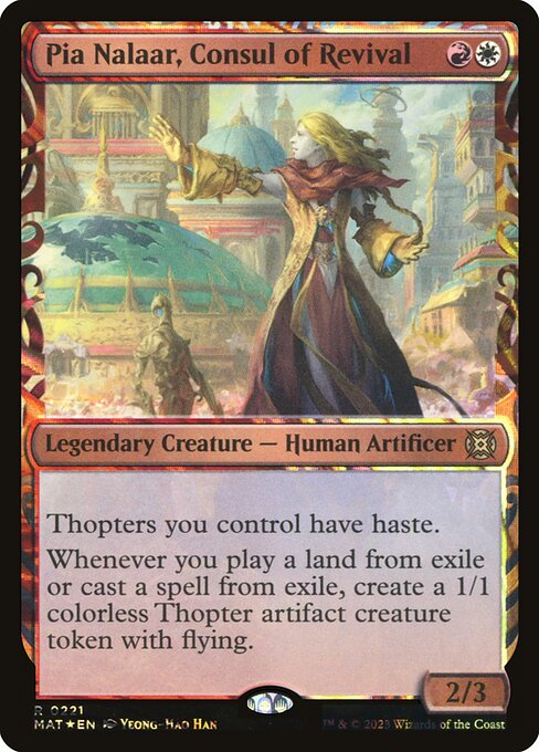 Pia Nalaar, Consul of Revival - March of the Machine: The Aftermath Rare Card