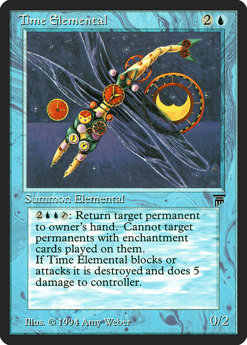 Time Elemental - Legends Rare Card