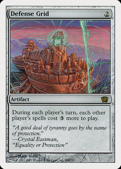 Defense Grid - Eighth Edition Rare Card