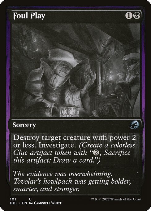 Foul Play - Innistrad: Double Feature Uncommon Card