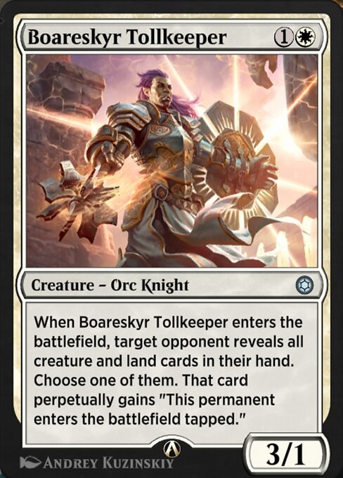 Boareskyr Tollkeeper - Alchemy Horizons: Baldur's Gate Uncommon Card