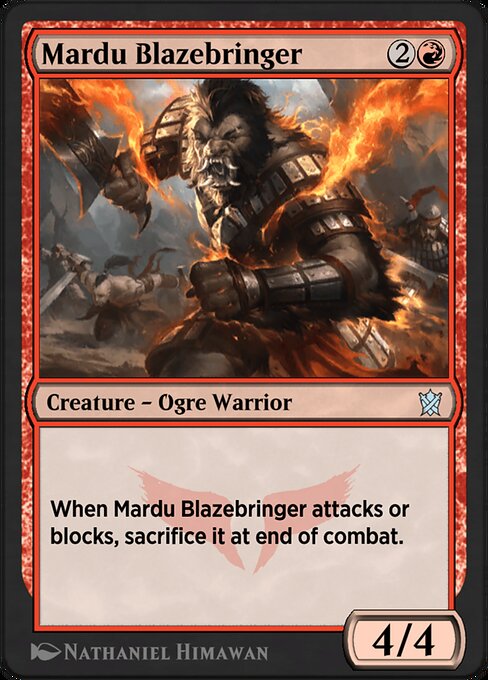 Mardu Blazebringer - Khans of Tarkir Uncommon Card