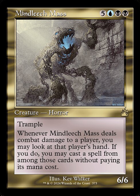 Mindleech Mass - Ravnica Remastered Rare Card