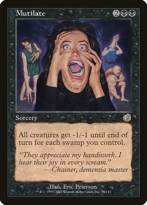 Mutilate - Torment Rare Card