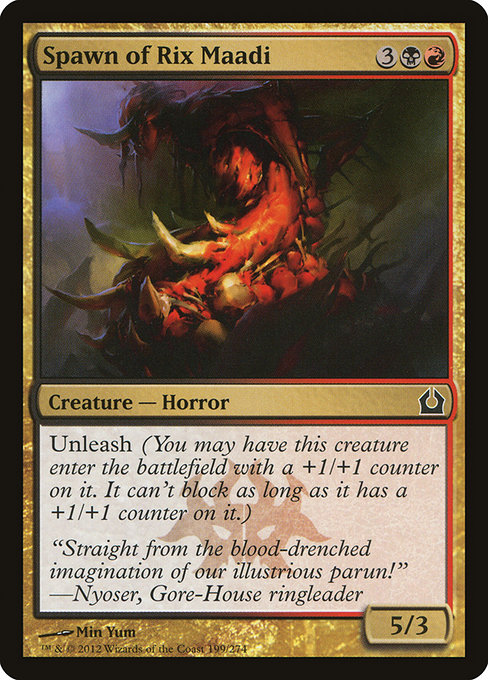 Spawn of Rix Maadi - Return to Ravnica Common Card