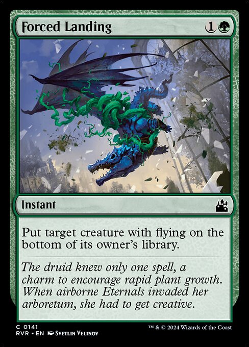 Forced Landing - Ravnica Remastered Common Card
