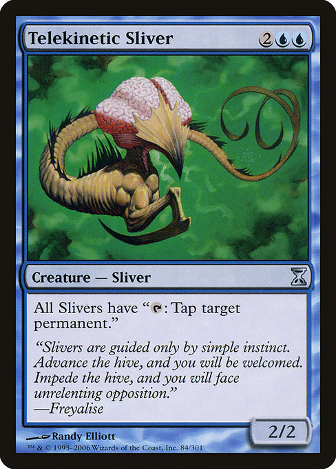 Telekinetic Sliver - Time Spiral Uncommon Card