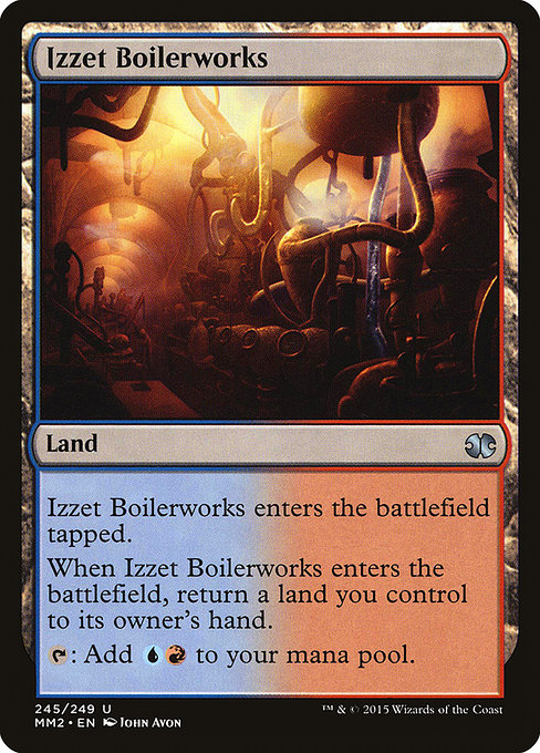 Izzet Boilerworks - Modern Masters 2015 Uncommon Card