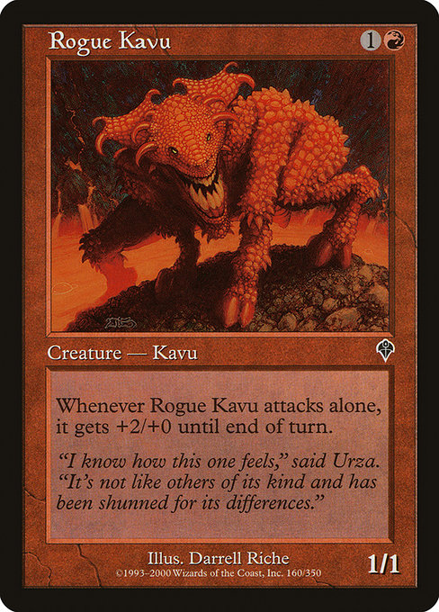 Rogue Kavu - Invasion Common Card