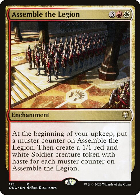 Assemble the Legion - Phyrexia: All Will Be One Commander Rare Card