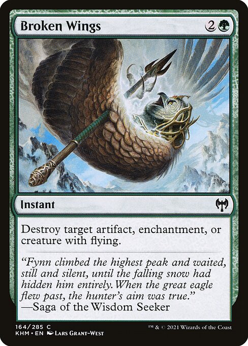 Broken Wings - Kaldheim Common Card