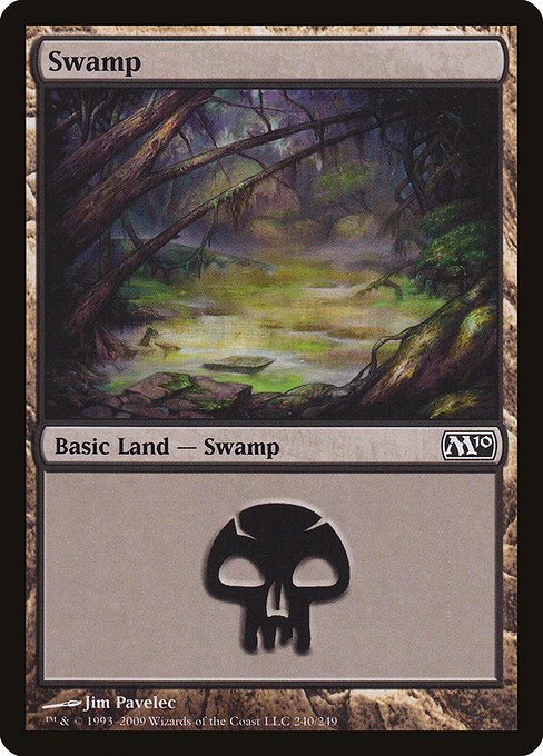 Swamp - Magic 2010 Common Card